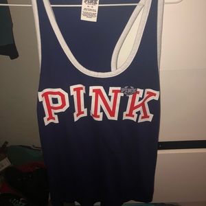 PINK VICTORIA’S SECRET TANK TOP